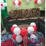Red &  White Theme Birthday Party