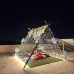 Romantic Cabana Decoration At Home in Bhopal - 11
