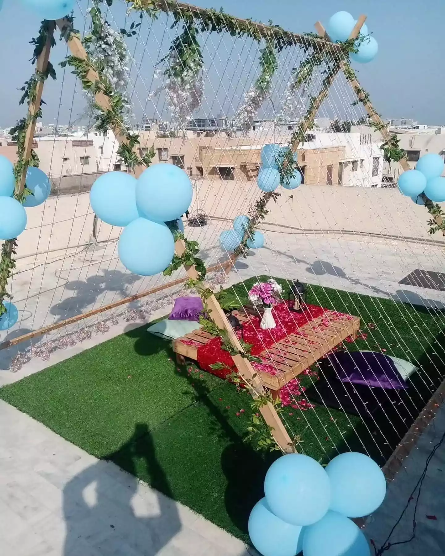 6 Romantic Cabana Decoration At Home in Bhopal - 11