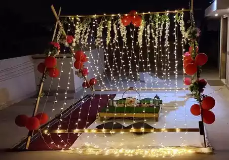 9 Romantic Cabana Decoration At Home in Bhopal - 10