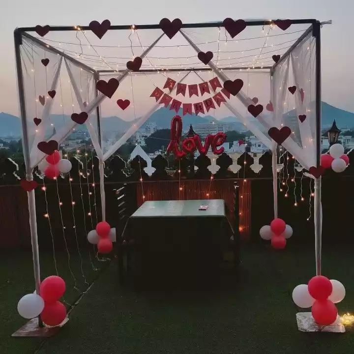 Roof 5 (2) Romantic Cabana Decoration At Home in Bhopal - 5